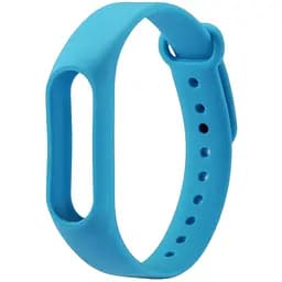 Ремінець Uwatch Replacement Silicone Band For Xiaomi Mi Band 2 Blue