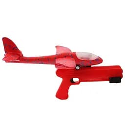 Пистолет C 70878-2 с запуском самолета на колесах, подсветкой и механическим пусковым механизмом, красный