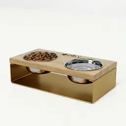 Hollky StellWood — миски на подставке для маленьких собак и кошек (2 × 0,45 л)