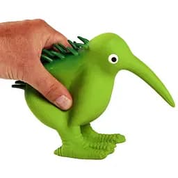 Іграшка Kiwi Walker Птах ківі для собак зелена 8.5 см - мініатюра 3