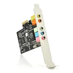 Звукова карта PCI-E - 5.1CH, 3D 4.1, Windows 98 / Windows2000 / XP / NT win7 32/64, BOX