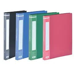 Папка пластикова зі швидкозшивачем, A4 BM.3407-99 BUROMAX (4823078952097) МІКС