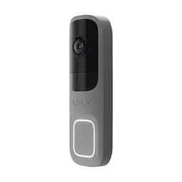 Відеодзвінок з WiFi 4Mp Ajax DoorBell Gray із вбудованим штучним інтелектом та ІЧ датчиком руху (26-00558) - мініатюра 2