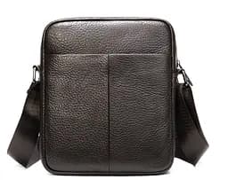 Чоловіча шкіряна сумка Vintage 19х16,5х5 см sum0012587