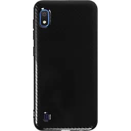 Чохол-накладка Toto TPU Carbon Fiber 2 mm Case Samsung Galaxy A10 Black