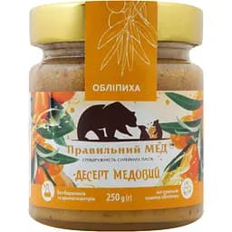 Мед Правильний мед з обліпихою 250 г