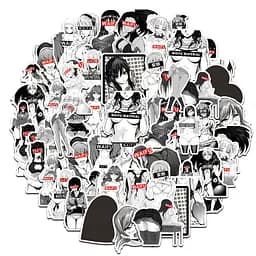 Стікерпак Дівчата Набір наклейок GeekLand Girl 60 штук