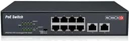 Комутатор мережевий Provision-ISR PoES-08120C+2I-V2