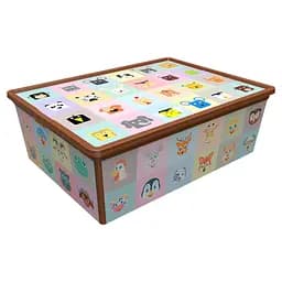 Коробка Qutu Trend Box Looking Learning 25 л (TREND BOX с/к LOOKING LEARNING 25л.)