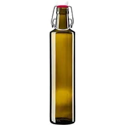 Пляшка для олії Mazhura Dorica з бугельним корком 500 мл зелена (mz727756)