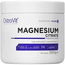 Вітаміни та мінерали OstroVit Magnesium Citrate, 200 грам
