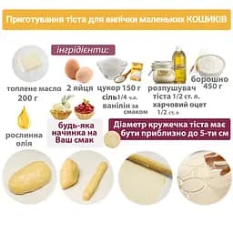 Форма для випічки кошиків і тарталеток (7 кошиків), Ласунка 81913 - мініатюра 4