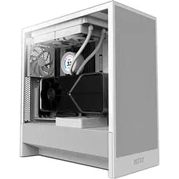Корпус NZXT H5 Flow белый, без БП, для E-ATX, ATX, micro ATX, mini ITX, 1 x 3.5" отсеков, 2 x 2.5" отсеков, 2хUSB 3.0/1хType-C,
