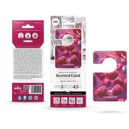 Ароматизуюча картка для гардеробу Elix Red Fruits 3 шт. - мініатюра 2