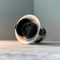 Вбудований світильник Skarlat RSL74331 10W WH+BK 3000K - мініатюра 5