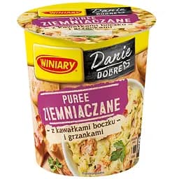 Картопляне пюре Winiary з беконом і грінками, 53 г (904674)