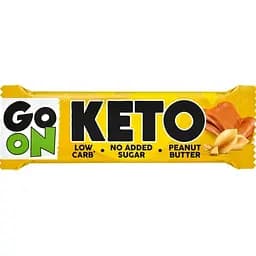 Батончик протеїновий Go On Nutrition Keto Bar Peanut Butter 50 г 
