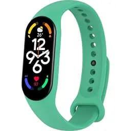 Силіконовий ремінець BeCover для Xiaomi Mi Smart Band 7 Green (707481)