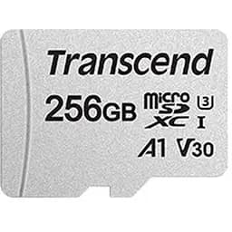 Transcend Карта памяти microSD 256GB C10 UHS-I R100/W40MB/s + SD