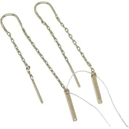 Золоті сережки-протяжки Імперія золота. СПП931И