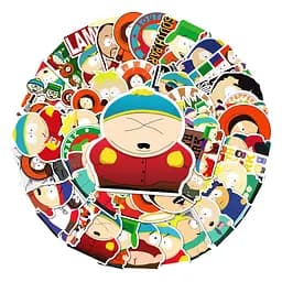 Стікерпак Південний Парк Набір наклейок GeekLand South Park 50 штук