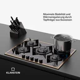 Газова варильна поверхня Klarstein Lumiflame (10046710) - мініатюра 4