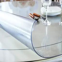 М'яке скло у рулонах Soft Glass Силіконова скатертину для меблів Шир.1,2 м - 20м (товщина 1,5 мм) Матова - мініатюра 7