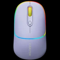 Миша бездротова Canyon MW-22 Dual Band RGB Mountain Lavender (CNS-CMSW22ML)