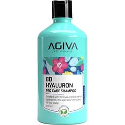 Шампунь Agiva 8D Hyaluron Pro Care Shampoo зволожувальний 500 мл