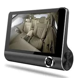 Автомобільний відеореєстратор C9 LCD 4" WDR 1080P Full HD (3 камери) - мініатюра 4