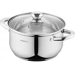 Каструля Ardesto Gemini, зі скляною кришкою, 5,5 л (AR1955GS)