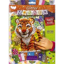 Креативное творчество "Блестящая мозайка" GLITTER MOSAIC БМ-03 Danko Toys, в коробке Tiger Вид 3