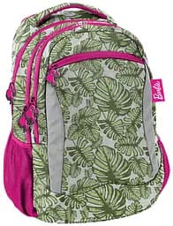 Рюкзак жіночий Paso Barbie Tropical Leaves BAL-2808 25L Різнокольоровий