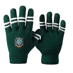 Перчатки Гарри Поттер Слизерин с полосками цвета факультета (HP 6.145.665)