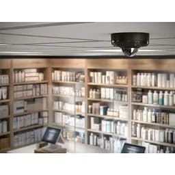 IP-камера Ajax дротова DomeCam Mini HL Black, 5мп, 4мм, гібридне підсвічування IR 35м, білий Led 50м, Poe, True WDR, IP 65, ІЧ 30м, аудіо, кут огляду 75° до 85°, міні куполь - мініатюра 4