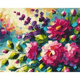 Картина по номерам Brushme Цветы лета © Oleg Loburak 40x50 см