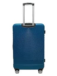 Валіза велика L ABS-пластик Worldline Airtex 652 78×52×34см 128л Синій - мініатюра 3
