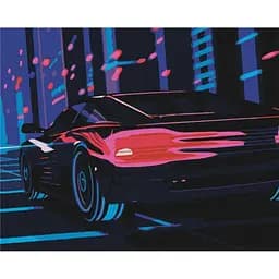 Картина по номерам на підрамнику Brushme Швидкість