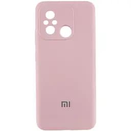 Чехол Lakshmi Silicone Cover Full Camera AAA with Logo для Xiaomi Redmi 12C Розовый/Pink Sand