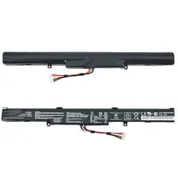Акумулятор для ноутбука Asus A41-X550E (X450JF, X550DP, X751MD, X751MA, X750JA, X751LA) 15V 2950 mAh Black (0B110-00220100)