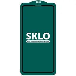 Захисне скло SKLO 5D (тех.пак) для Apple iPhone 15 Pro (6.1) Чорний
