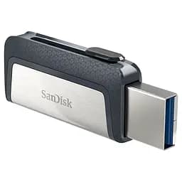 Флеш-накопичувач Sandisk USB 3.1 Ultra Dual Type-C 256Gb (150 Mb/s) (SDDDC2-256G-G46) - мініатюра 3