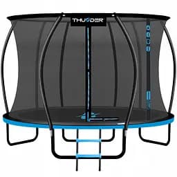 Батут із внутрішньою сіткою THUNDER Inside Ultra 14FT 435 см Black/Blue