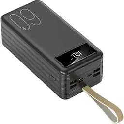 Power bank Syrox PB115 30000 mAh Black. Универсальная мобильная батарея. Мощный повербанк