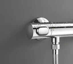 Душова система з термостатом Grohe Vitalio System 200 Flex Precision Flow UA202908TR, Хром - мініатюра 11