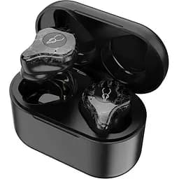 Беспроводные Bluetooth наушники Sabbat X12 Ultra Advanced stone с поддержкой aptX черно-серые