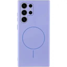 Чохол Lakshmi Silicone Cover Full Camera AA with MagFit для Samsung Galaxy S26 Ultra Бузковий/Dasheen