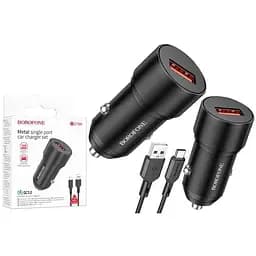 Зарядний пристрій Borofone BZ19A Type-C QC3.0 18W 1 x USB/3.0 A