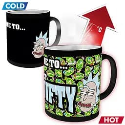 Чашка хамелеон Rick and Morty Get Schwifty (Рік і Морті) 320 мл - мініатюра 2