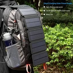 Портативная солнечная панель Voltronic Sun Charger 5 Solar Foldings - мініатюра 8